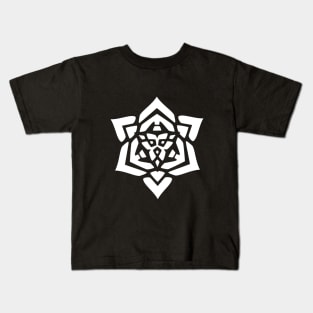 daffodil | kaleidoscope art Kids T-Shirt